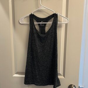 Nike Women's Charcoal Racerback Tank Top